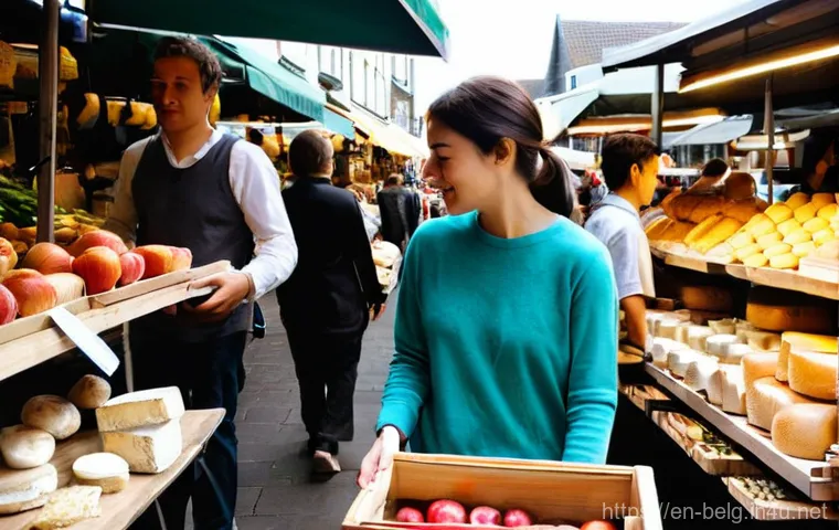 벨기에 화폐 단위 - **Prompt:** A cheerful traveler, dressed in stylish yet comfortable layers appropriate for European ... 벨기에 화폐 단위 - **Prompt:** A cheerful traveler, dressed in stylish yet comfortable layers appropriate for European ...