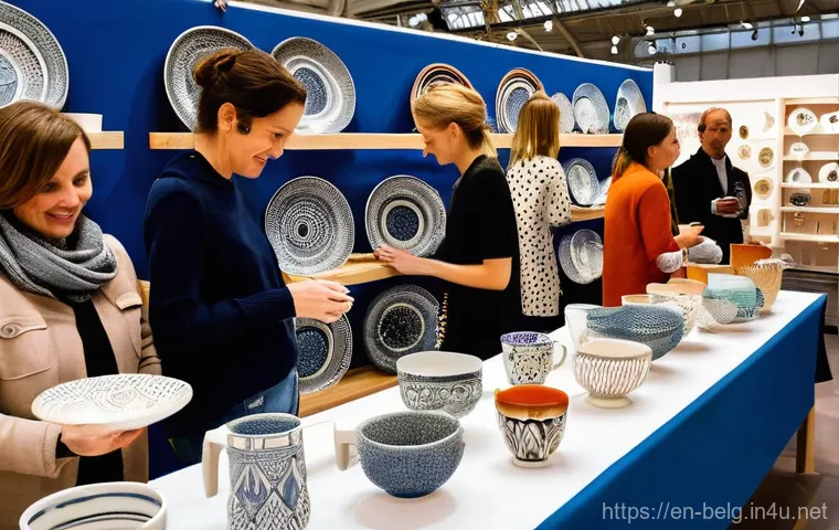 벨기에 백화점 - **Vibrant Experiential Hub: Cafe and Creative Workshop**
    A bright, inviting scene within a moder...