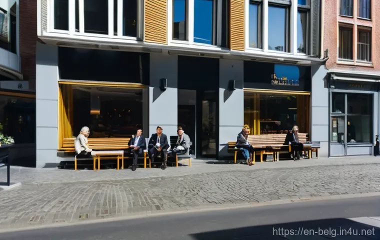 벨기에 경제 구조 - **Prompt:** A vibrant and modern digital illustration, rendered in a clean, slightly futuristic art ...